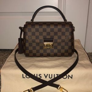 Louis Vuitton Croisette Damier Ebene. New.